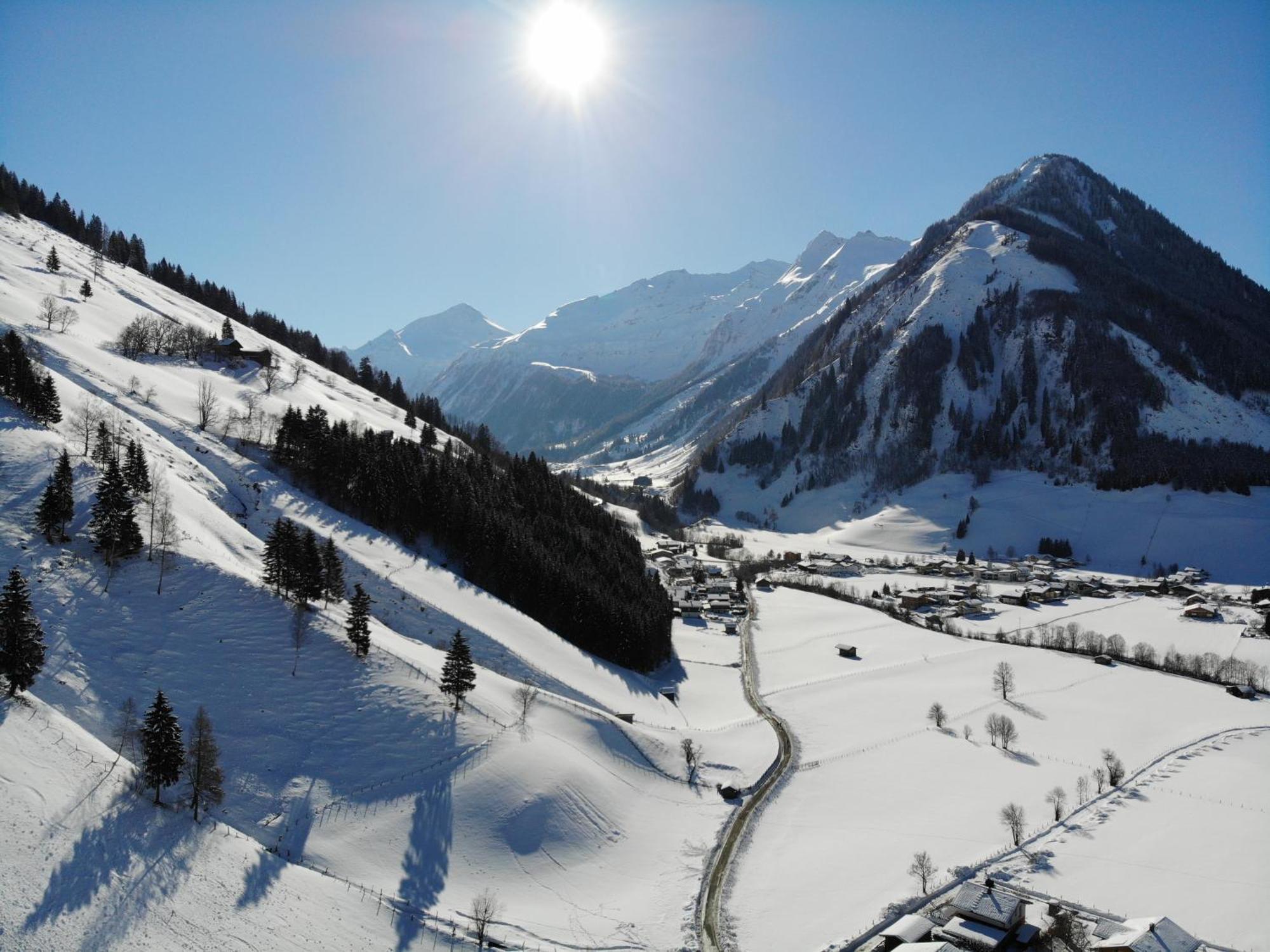 Fruehstuecks- Pension Sonnblickhof Rauris Bagian luar foto