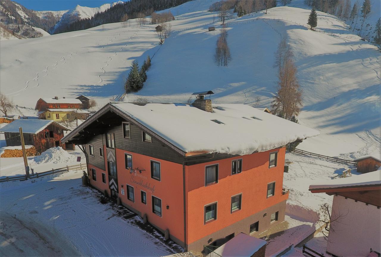 Fruehstuecks- Pension Sonnblickhof Rauris Bagian luar foto